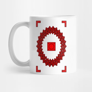 Imperial Roman Shield II. Scutum II (red) Mug